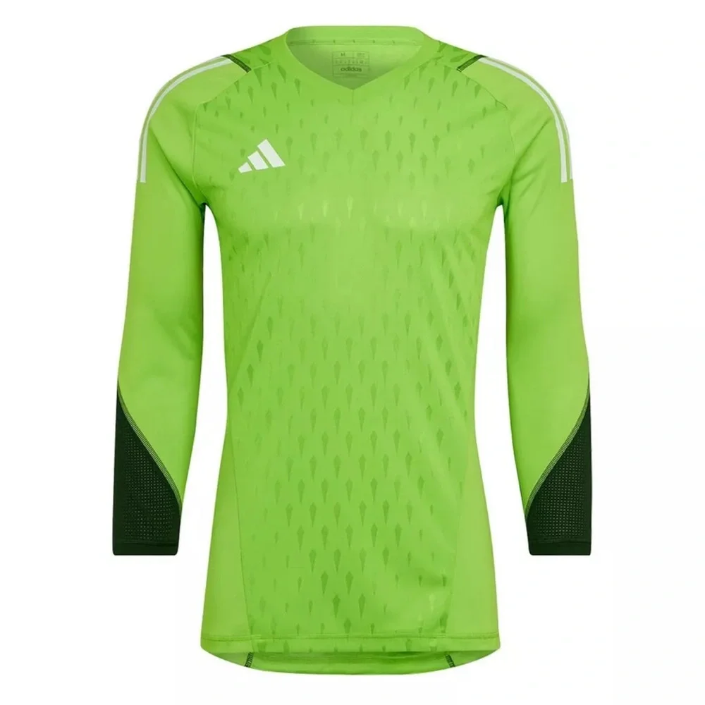 Adidas Tiro 23 Pro LS Goalkeeper Solar Green Soccer Jersey Size Medium
